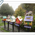 新竹尖石薰衣草花園  花園裡可愛的小木屋信箱傳遞愛的訊息