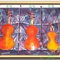 3 Geigen - Rückseite