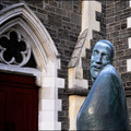 大教堂旁聖者雕像(2009.1攝)