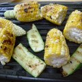grilled corn & zucchini