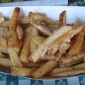Delicious garlic fries