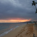 Waikiki 的夕陽