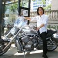 Harley-davidson 100th anniversary in Wisconsin,Milwaukee,USA.(2003)