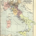 1818-1870年義大利統一示意圖
