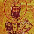 拜占庭皇帝阿歷克塞一世•科穆紐屋斯(Alexius I Comnenus)畫像