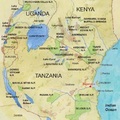 非洲東部地圖