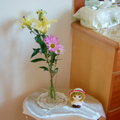 2011年農曆新年花藝布置─臥房布置1.