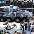 “雲豹”裝甲車的105毫米炮車（側面）。