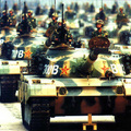 1999年國慶接受校閱的ZTZ-96主戰坦克