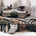 ZTZ-98 主戰坦克在東北的冬天。