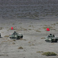 ZBD-03傘兵戰車在戰場馳騁