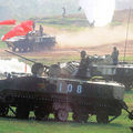 ZBD-03傘兵戰車發動攻擊