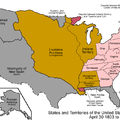 1803年美國與法國的「路易斯安那交易」（The Louisiana Purchase）