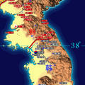 朝鮮半島地形圖