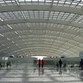 北京機場 T3 捷運車站 入口 自動扶梯