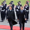 胡錦濤主席和法國總統薩科奇