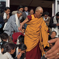 達賴接見來訪的藏民代表團