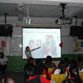 Tiffany presenting Palau