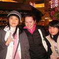Yi-xin & Wen-chi with Magda from Poland