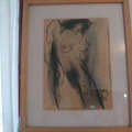 裸女素描 楊維中畫 張金龍收藏 1997 27CmX37Cm