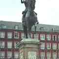 馬德里舊區的「大廣場」Plaza Mayor(馬德里廣場)-廣場中央卡斯提亞王國