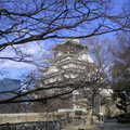 日本大阪市內的大阪城之天守閣 -- 豐臣秀吉 圖一由遠至近