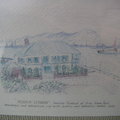 日本神戶北野異人館建築手繪本明信片之三