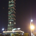 台北市政府廣場前的101夜色-3