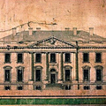 White House Drawing, by James Hoban, c. 1793.  
Collection of the Maryland Historical Society.
