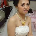 屏東縣獅子鄉排灣族美女──曉婷新娘的結婚造型紀錄