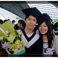 2010/6/26，兒子的畢業典禮 - 豪哥與倩(1 )