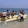  澎湖吉貝島-乘坐香蕉船