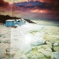 見到拉巴多的冰旅海報 真想衝過去~ 只是沒人願意和我一起去冒險