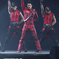 王力宏「MUSIC-MAN II：火力全開」世界巡迴演唱會，昨晚(25日)在台北小巨蛋登場。2011.11.26