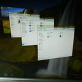 除了外觀漂亮，有vista的影子之外，這次連蘋果和Linux都抄進來了。