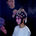 和小王子在北京拍京劇照