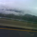 國道六號上早上雲霧