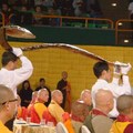 2010年9月4日首度參加齋僧
