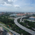 眺望新加坡市區