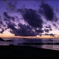 This magical shot of clouds drifting through the sky over Lake Malawi was taken by Janine Jefferies