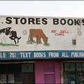 This bookshop in Machakos, Kenya, pictured by Ed Deitzler, appears also to sell cows.