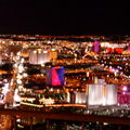 Vegas night view