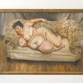 裸女畫(英國表現派畫家盧西安．佛洛依德)