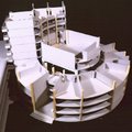 1998 教學大樓圓形案 模型