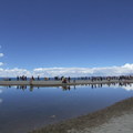 　西藏天湖『那木措』位於拉薩附近(四小時車程)，，西藏三大聖湖之一，海拔高度4718米，是世界海拔最高的湖泊。