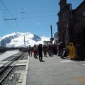 　瑞士名山馬特洪峰附近之電車站Gornergrat