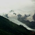 　由法國霞慕尼遠眺白朗峰（4807公尺）及其下冰河