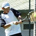 格蘭盃青少年網球賽男單14歲組王介甫反手拍威力足晉8