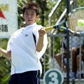 格蘭盃青少年網球賽男14歲組單打鄭光佑反手拍強壓球力克第2種子晉四強。