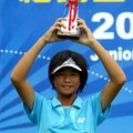 格蘭盃青少年網球賽謝淑映摘得女14歲組單打后冠。